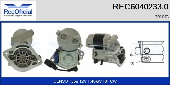 Starter (REC6040233.0)