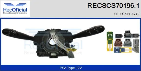 Steering Column Switch (RECSCS70196.1)
