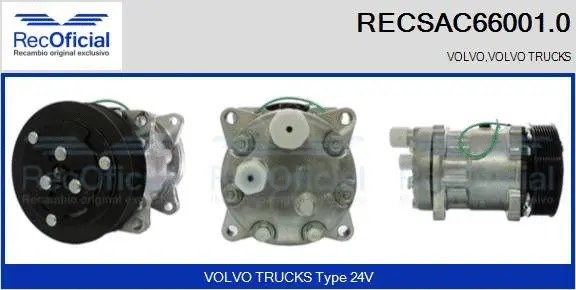 Compressor, air conditioning (RECSAC66001.0)