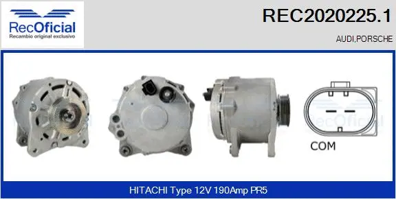 Alternator (REC2020225.1)