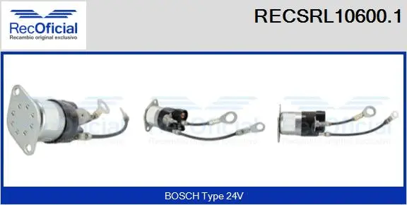 Relay, starter (RECSRL10600.1)