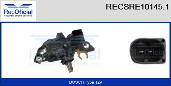 Alternator Regulator (RECSRE10145.1)