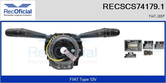 Steering Column Switch (RECSCS74179.1)