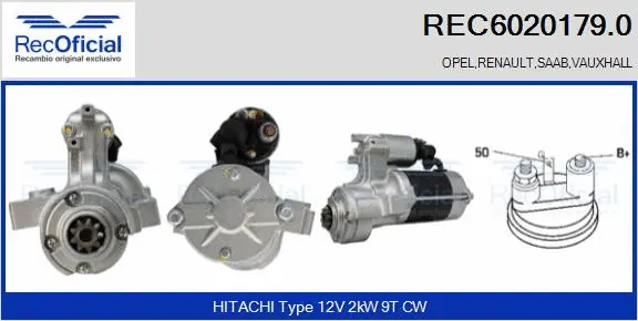 Starter (REC6020179.0)