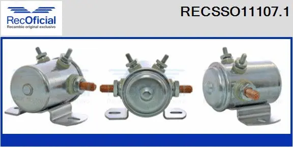 Solenoid Switch, starter (RECSSO11107.1)