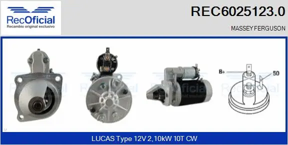 Starter (REC6025123.0)