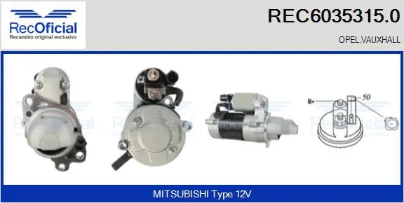 Starter (REC6035315.0)