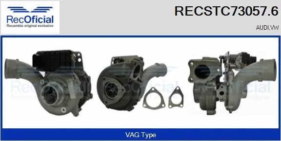 Charger, charging (supercharged/turbocharged) (RECSTC73057.6)
