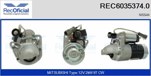 Starter (REC6035374.0)