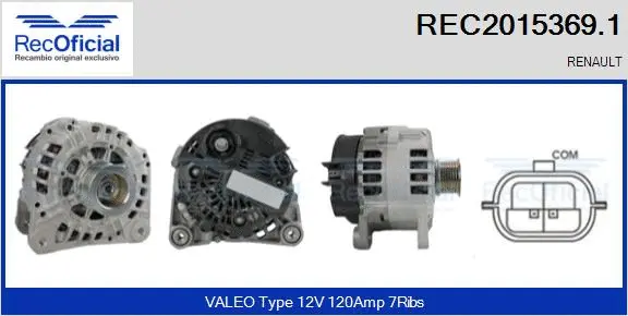 Alternator (REC2015369.1)