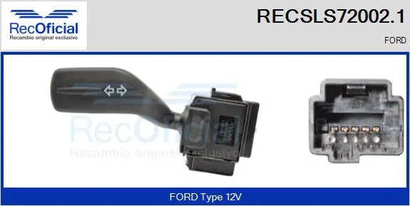 Steering Column Switch (RECSLS72002.1)