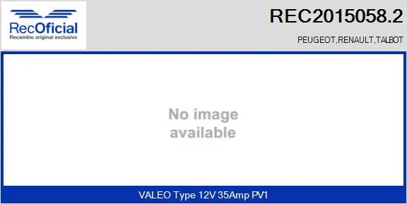 Alternator (REC2015058.2)