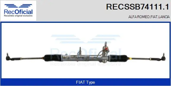 Steering Gear (RECSSB74111.1)