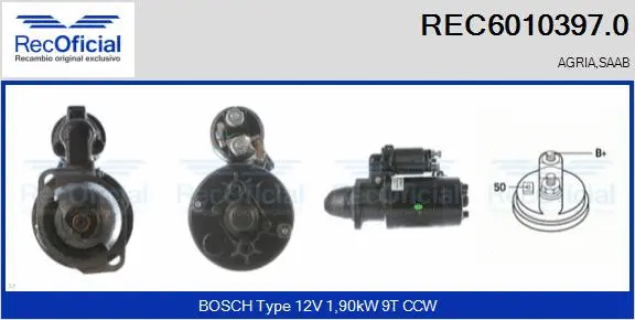 Starter (REC6010397.0)