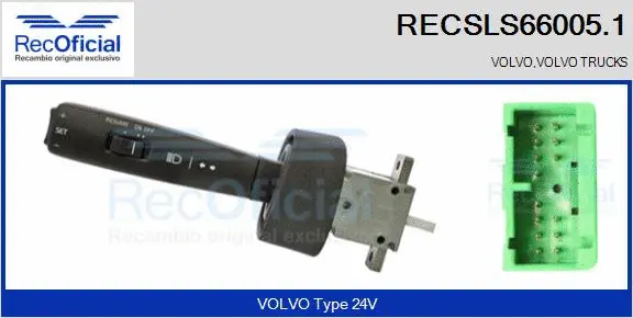 Steering Column Switch (RECSLS66005.1)