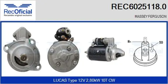 Starter (REC6025118.0)