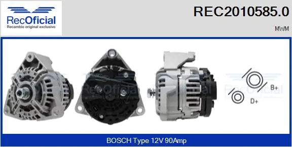 Alternator (REC2010585.0)