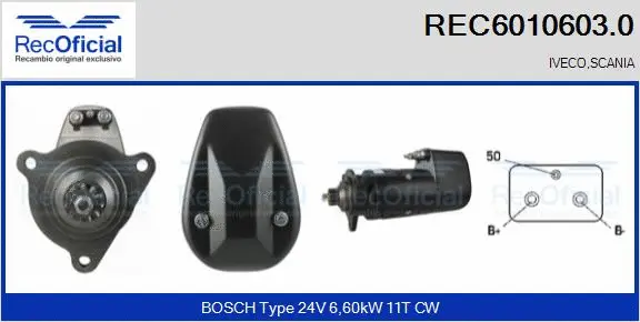 Starter (REC6010603.0)