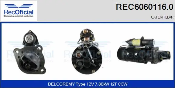 Starter (REC6060116.0)