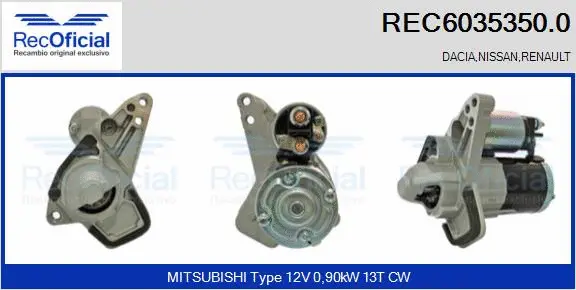 Starter (REC6035350.0)