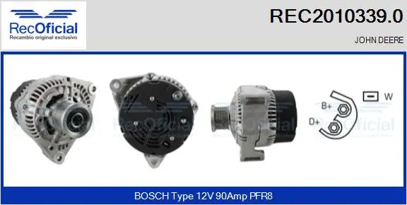 Alternator (REC2010339.0)