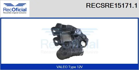 Alternator Regulator (RECSRE15171.1)