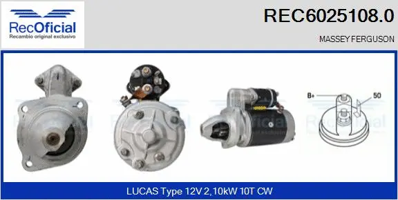 Starter (REC6025108.0)