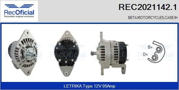 Alternator (REC2021142.1)
