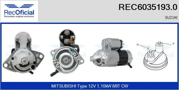 Starter (REC6035193.0)