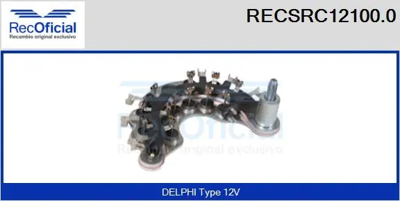 Rectifier, alternator (RECSRC12100.0)