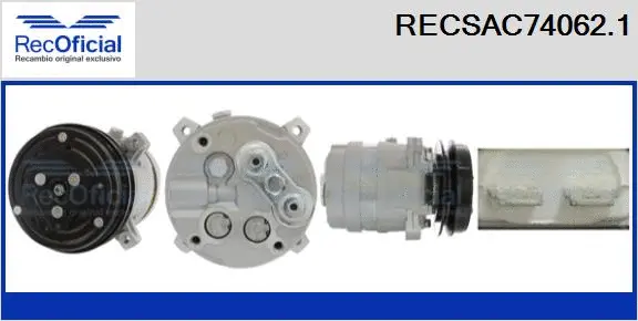 Compressor, air conditioning (RECSAC74062.1)