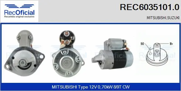 Starter (REC6035101.0)