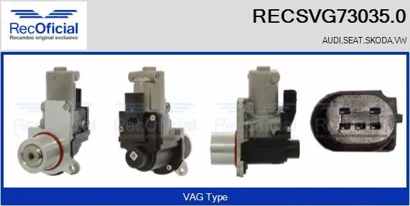 EGR Valve (RECSVG73035.0)