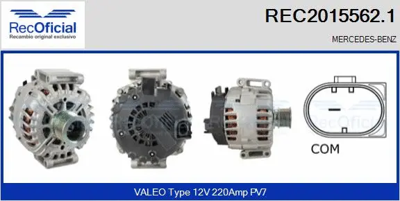 Alternator (REC2015562.1)