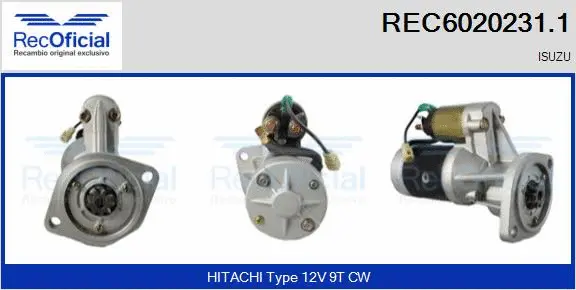 Starter (REC6020231.1)