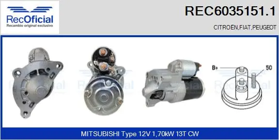 Starter (REC6035151.1)