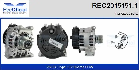 Alternator (REC2015151.1)