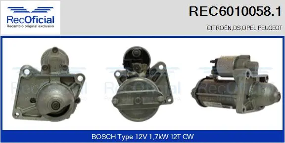 Starter (REC6010058.1)