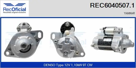 Starter (REC6040507.1)