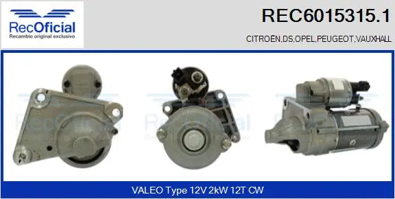 Starter (REC6015315.1)