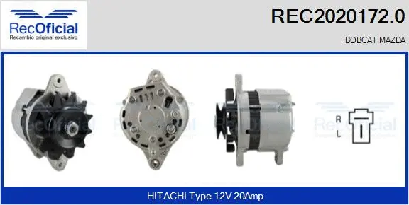 Alternator (REC2020172.0)