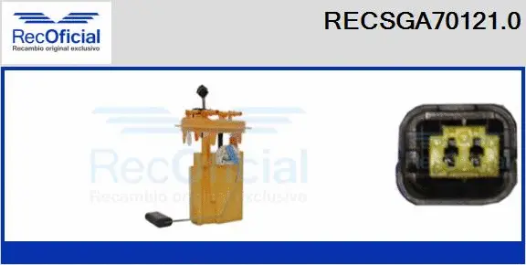 Fuel Feed Unit (RECSGA70121.0)