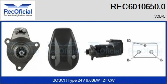 Starter (REC6010650.0)