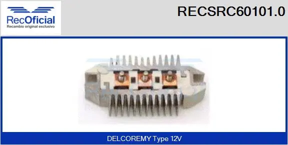Rectifier, alternator (RECSRC60101.0)