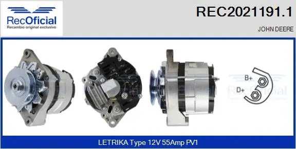 Alternator (REC2021191.1)