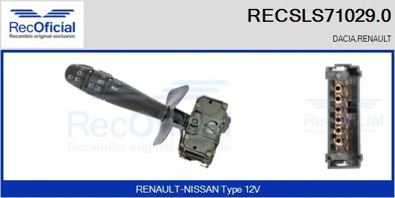 Steering Column Switch (RECSLS71029.0)