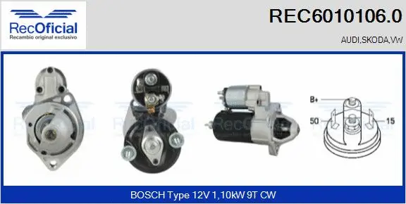 Starter (REC6010106.0)