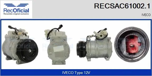 Compressor, air conditioning (RECSAC61002.1)