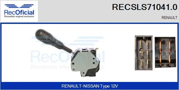 Steering Column Switch (RECSLS71041.0)