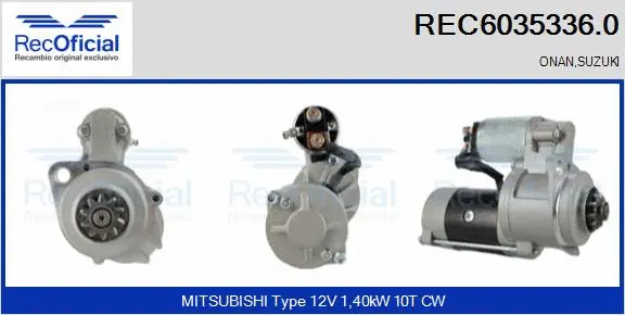 Starter (REC6035336.0)